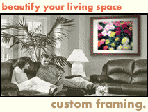 Custom Framing Now Available